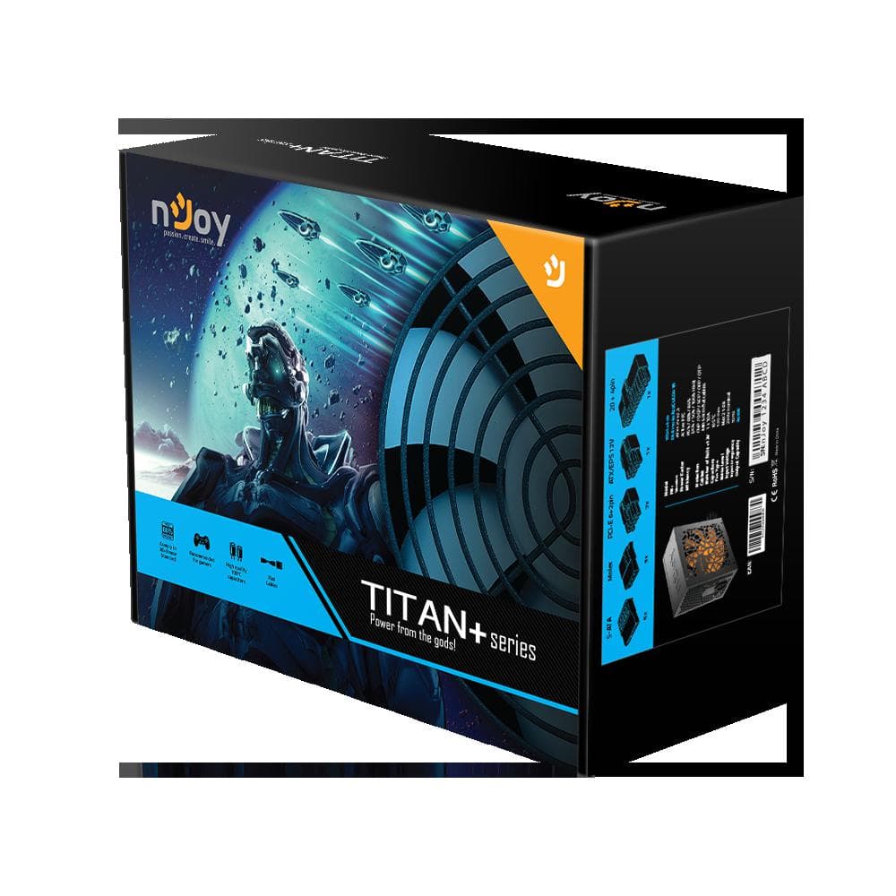 Sursa nJoy Titan+ 600, 80+ Bronze, 600W - 6