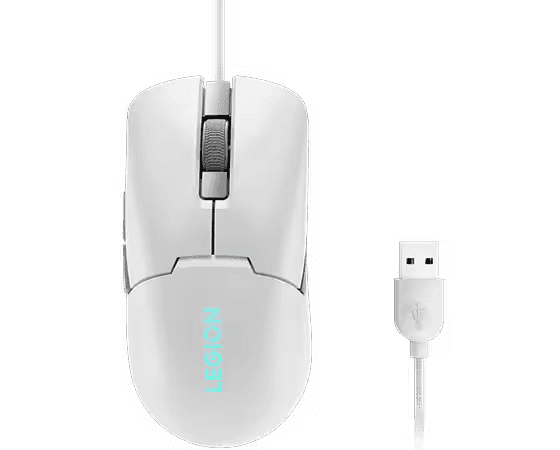 Mouse gaming Lenovo Legion M300s, Iluminare RGB, 8k DPI, Sensor