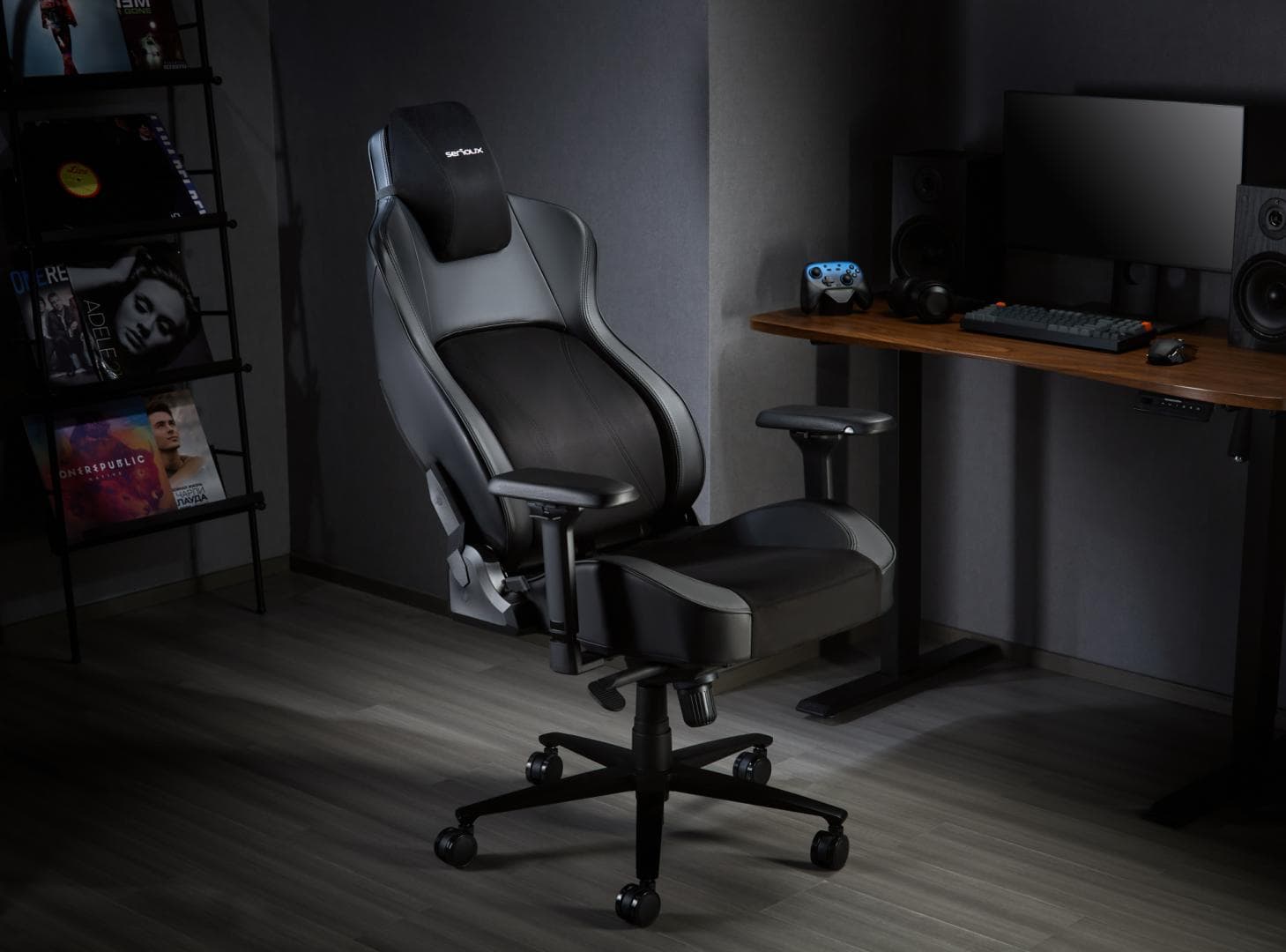 Scaun Gaming Serioux Prime, Capacitate greutate: 150 kg, Material suprafață: - 16