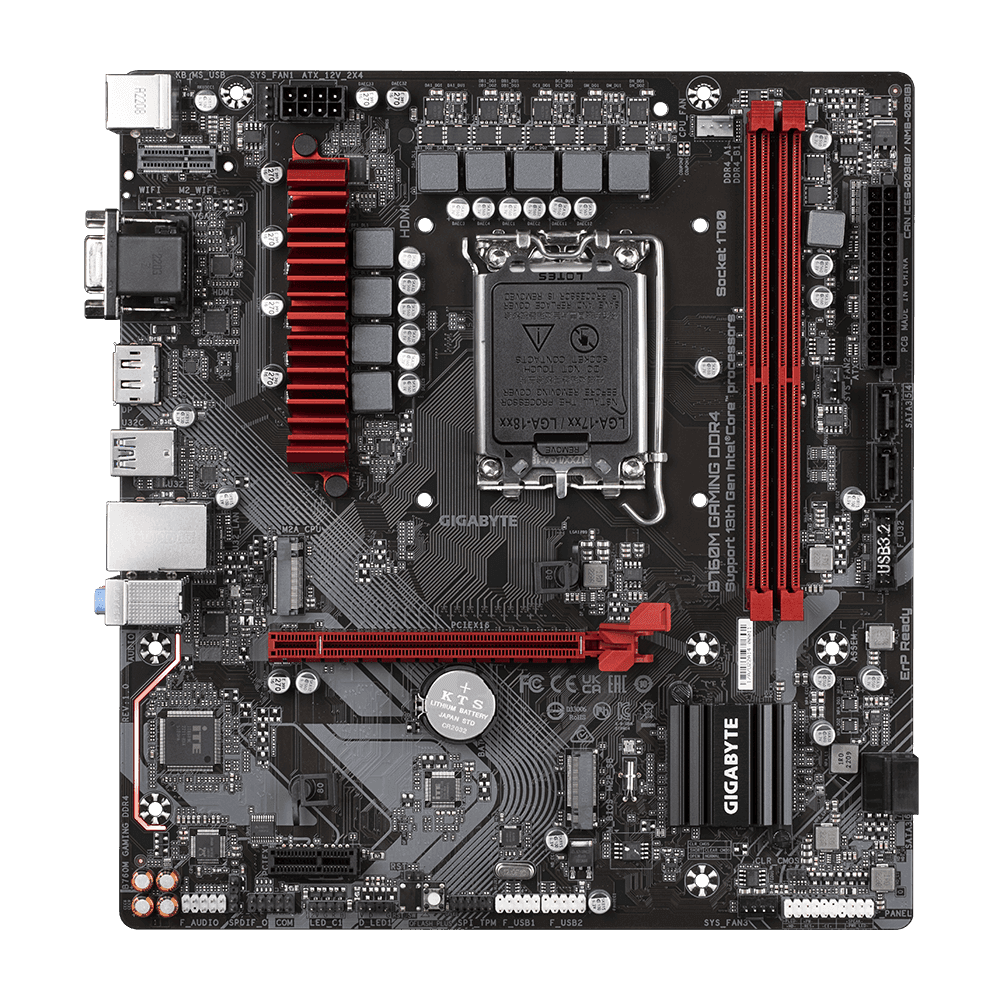 Placa de baza Gigabyte B760M GAMING, Socket 1700, DDR4, Micro-ATX - 2