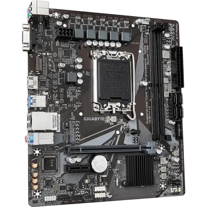 Placa de baza Gigabyte H610M H V2, Socket 1700, DDR5, - 3