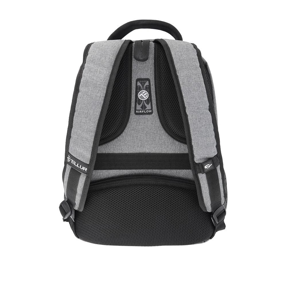Rucsac laptop Tellur USB 15.6" Gri - 5