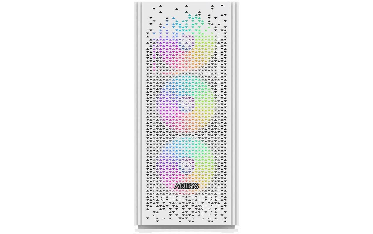 Carcasa AQIRYS Gacrux, RGB, Mid Tower, White - 2