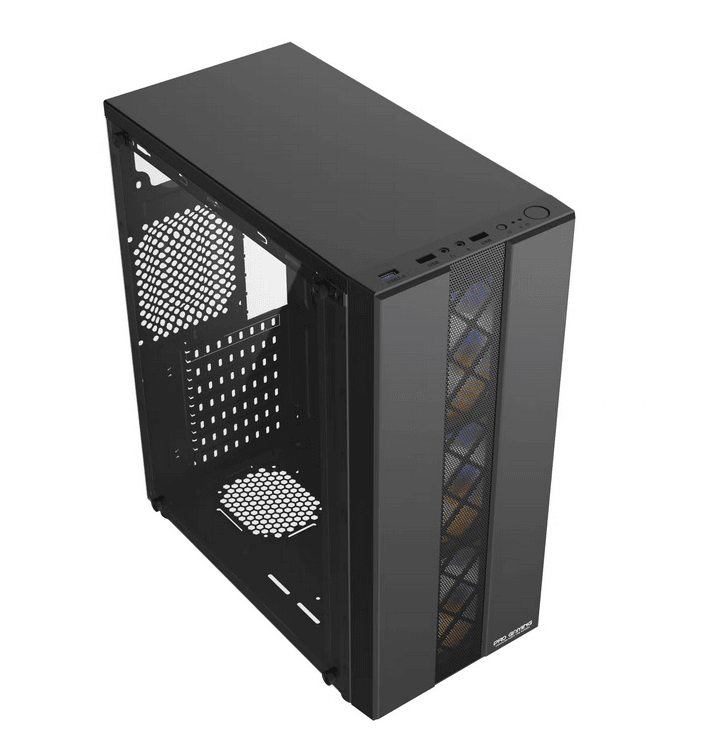 Carcasa PRO GAMING JAX, RGB, Mid Tower, Black - 2