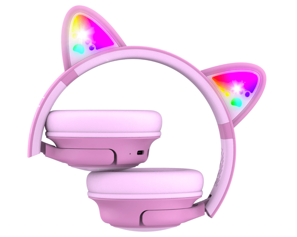 Casti Head-band PowerLocus Bobo, Wireless, Roz - 3