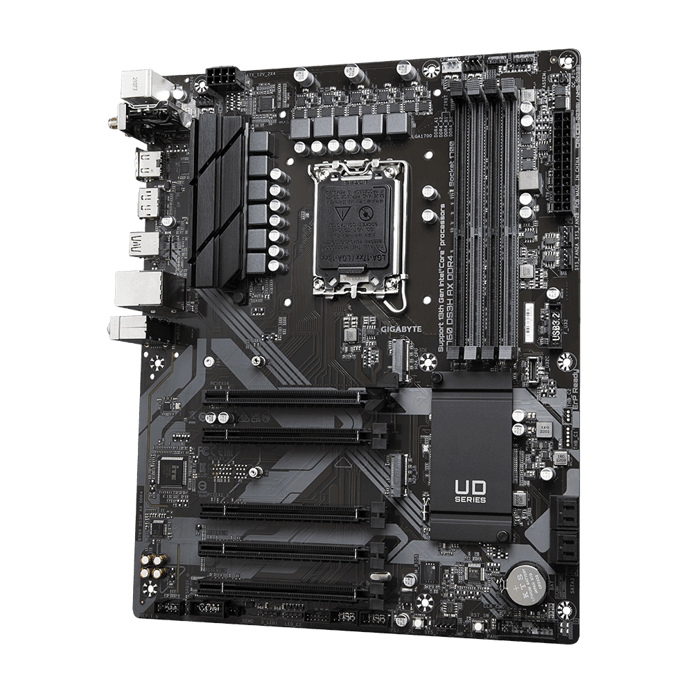 Placa de baza Gigabyte B760 DS3H AX, LGA 1700, DDR4, - 2