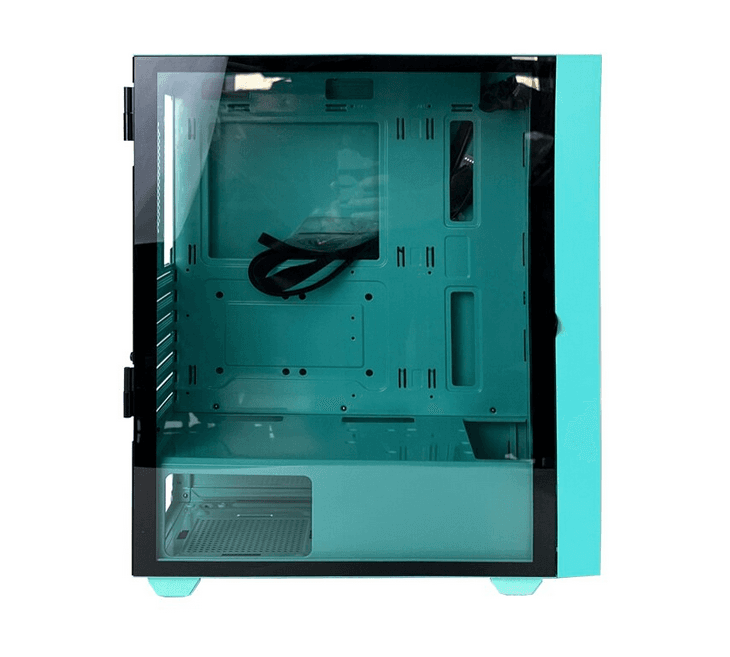 Carcasa PRO GAMING Jungle, RGB, Mid Tower, Verde - 5