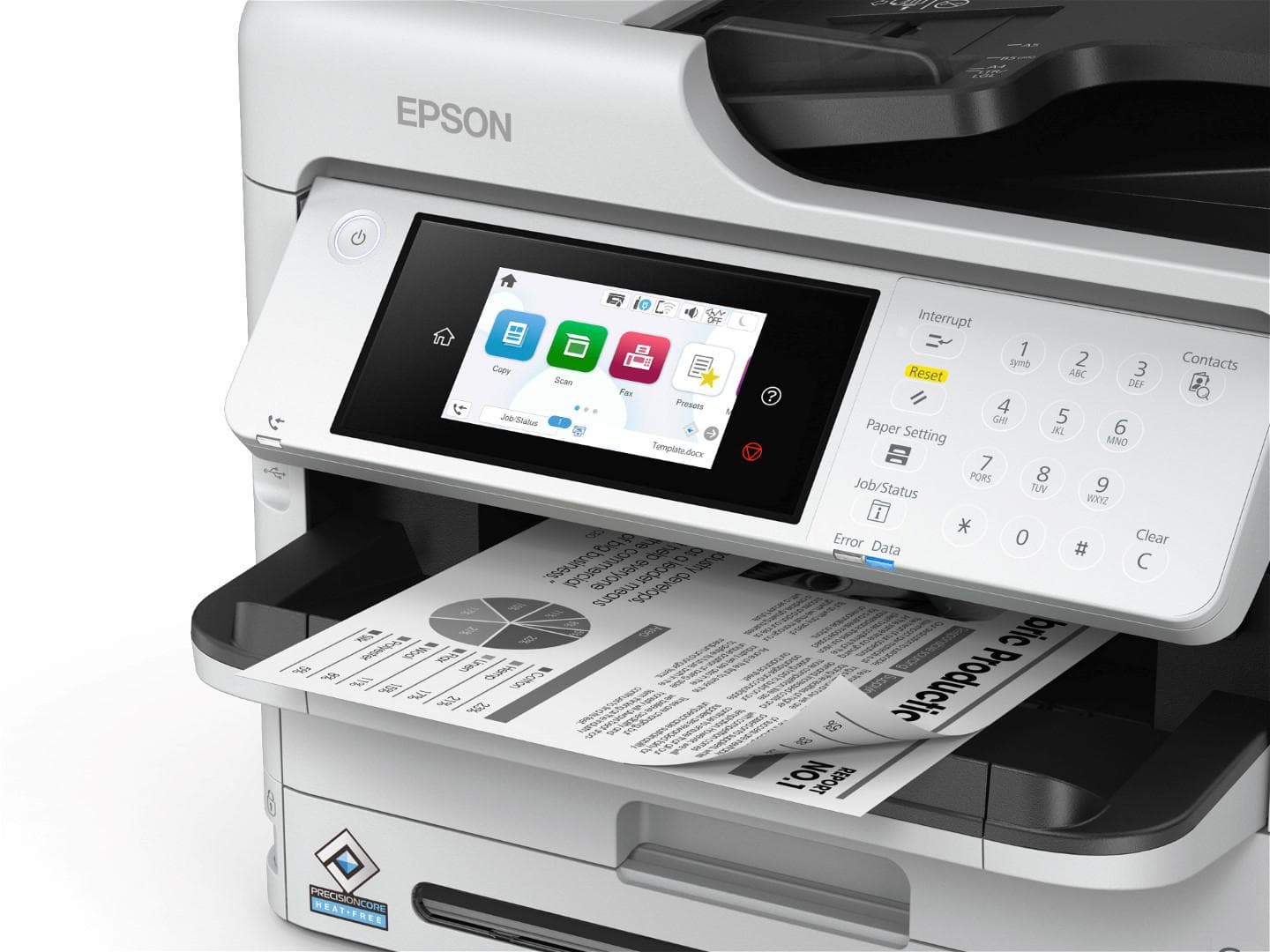 Multifunctional Epson mono Inkjet WF-M5899DWF ( Print, Copy, Scan, FAX), - 2