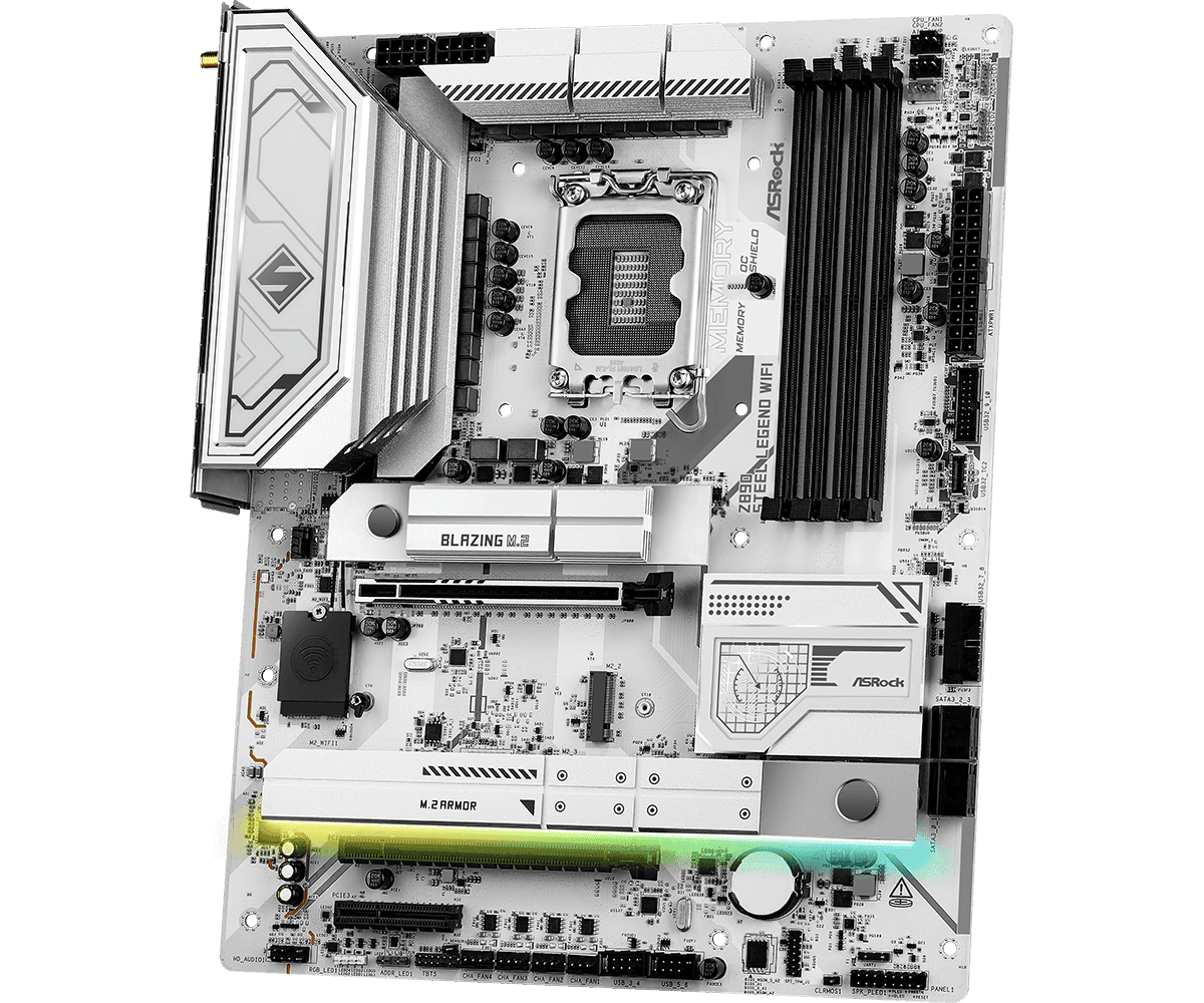 Placa de baza ASRock Z890 Steel Legend WiFi, Socket 1851, - 5