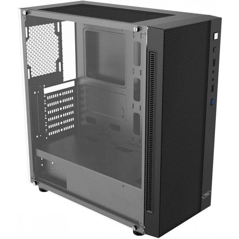 Carcasa DEEPCOOL Matrexx 55 Mesh, RGB, Mid Tower, Black - 3