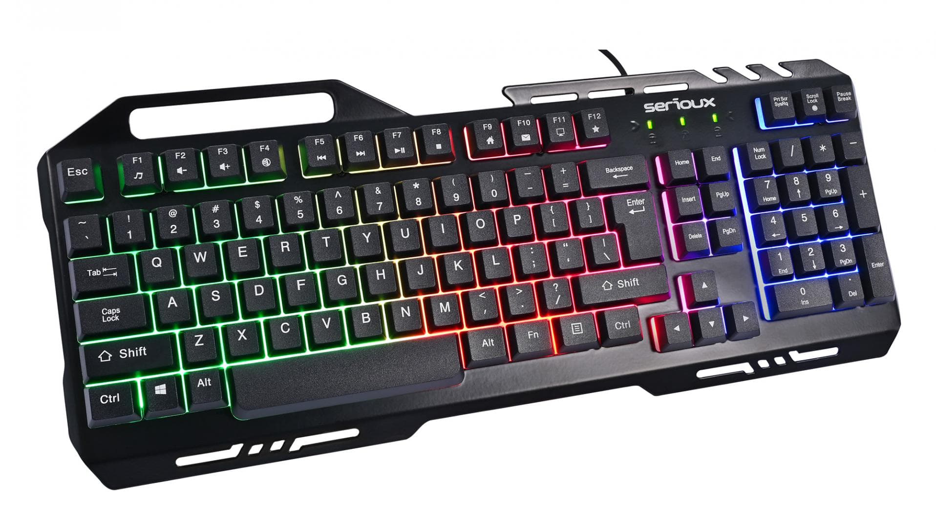 Kit Gaming Serioux Tobis 3 in 1, Tastatura de gaming, - 7