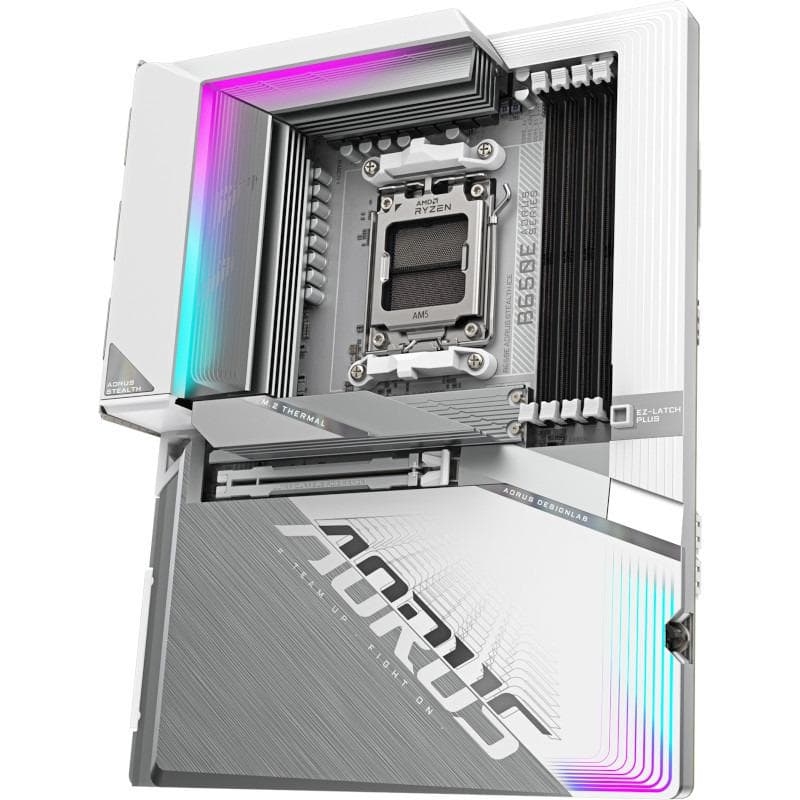 Placa de baza Gigabyte B650E AORUS STEALTH ICE, Socket AM5, - 4