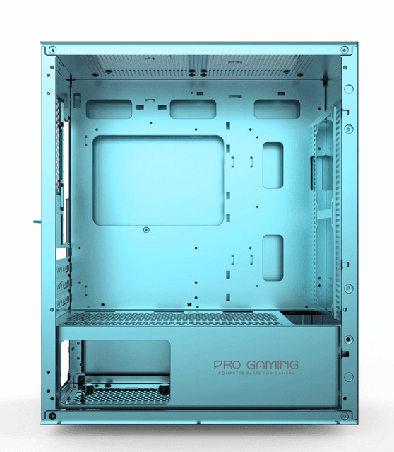 Carcasa PRO GAMING MYRMIDON, Mini Tower, Verde - 3