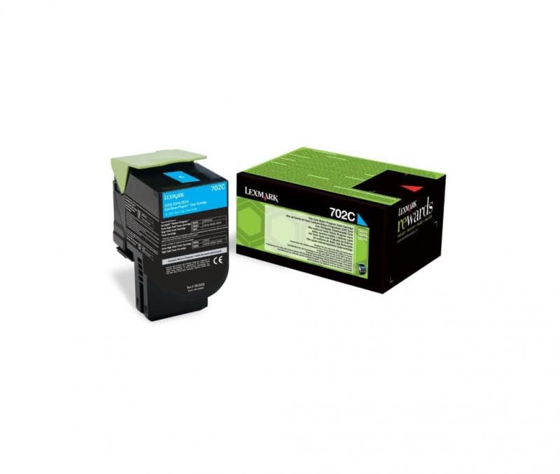 Toner Lexmark 70C20C0, cyan, 1 k, CS310dn , CS310n ,