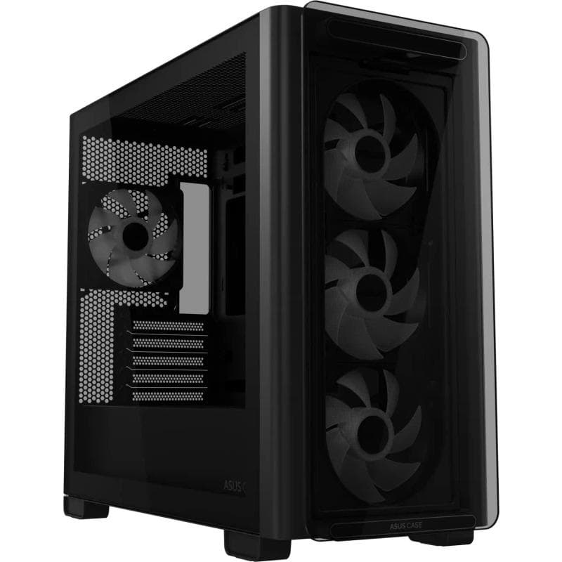 Carcasa ASUS A23 PLUS TG ARGB, Mid Tower, Black - 10