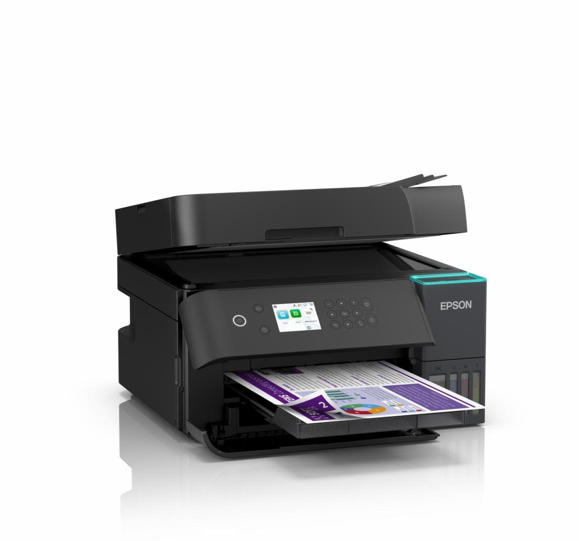 Multifunctional inkjet color Epson EcoTank CISS L6370, dimensiune A4 (Printare,Copiere,