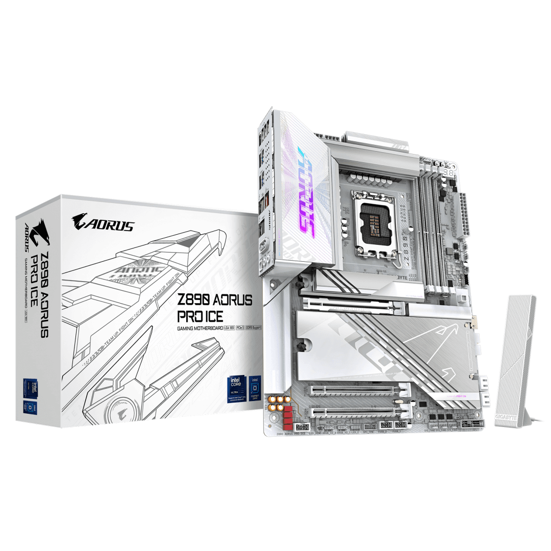 Placa de baza Gigabyte Z890 AORUS PRO ICE, Socket 1851,