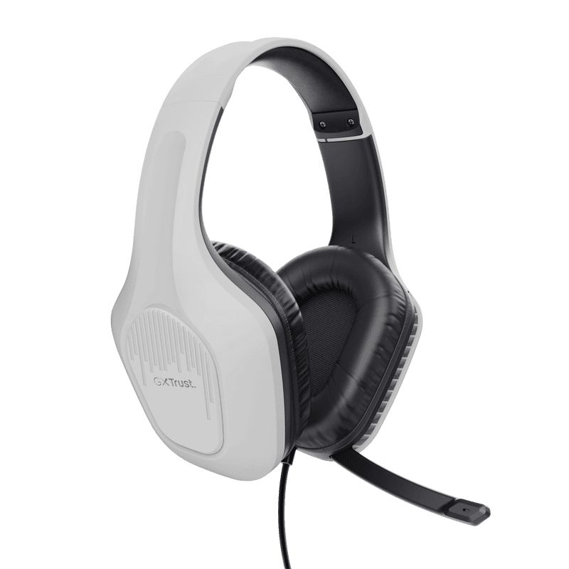 Casti Gaming Head-band Trust GXT 415W Zirox, Wired, Alb - 3