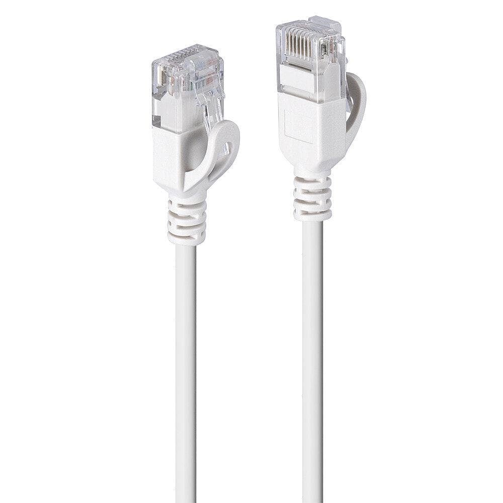 Cablu ultraslim internet Lindy, lungime 2m Cat.6A U/UTP LSZH, latime