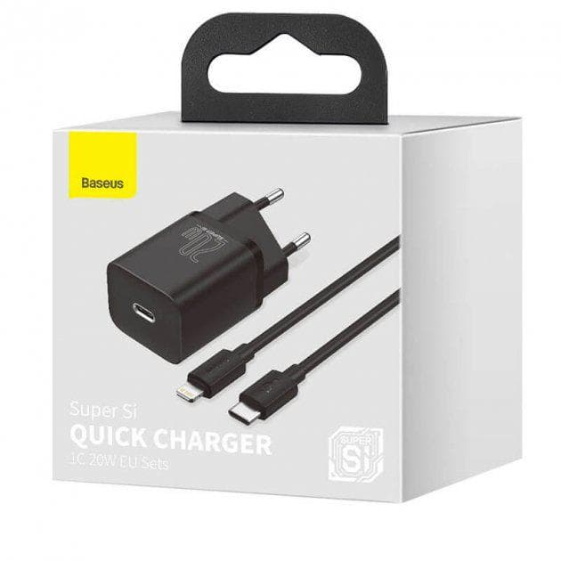 INCARCATOR retea Baseus Super Si, Quick Charge 20W, 1 x - 4