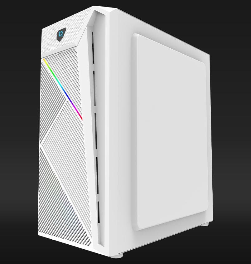 Carcasa AQIRYS BELLATRIX PRO, Da, Mini Tower, White - 2