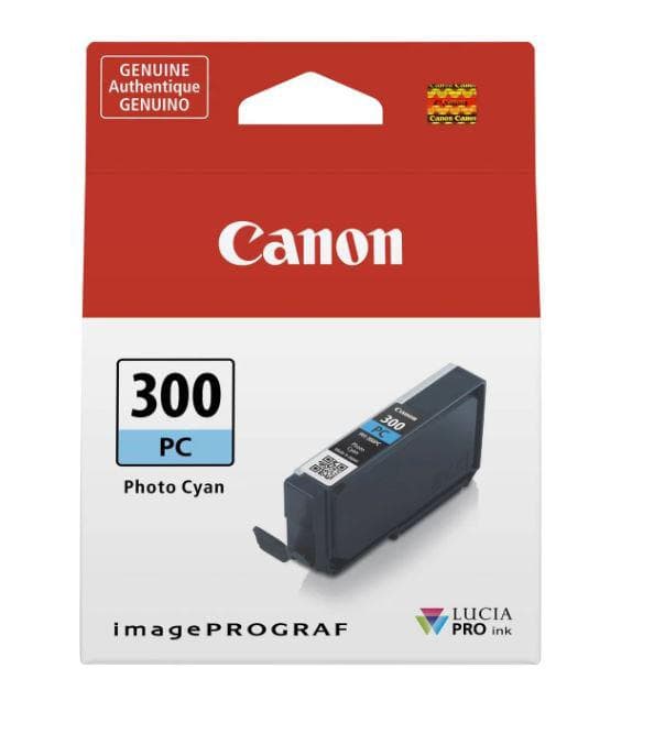 Cartus cerneala Canon PFI300PC, Photo Cyan, capacitate 14.4ml, pentru Canon