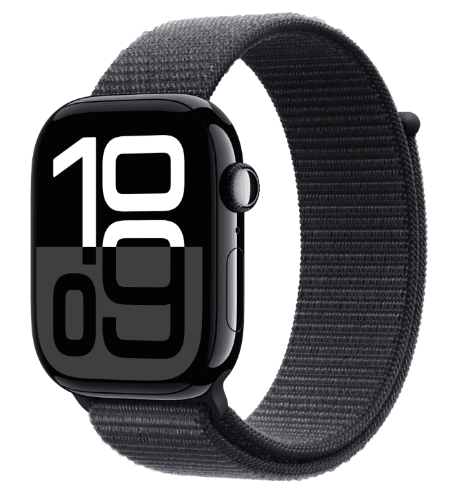 Apple Watch Series 10 GPS 46mm Jet Black Alu Case