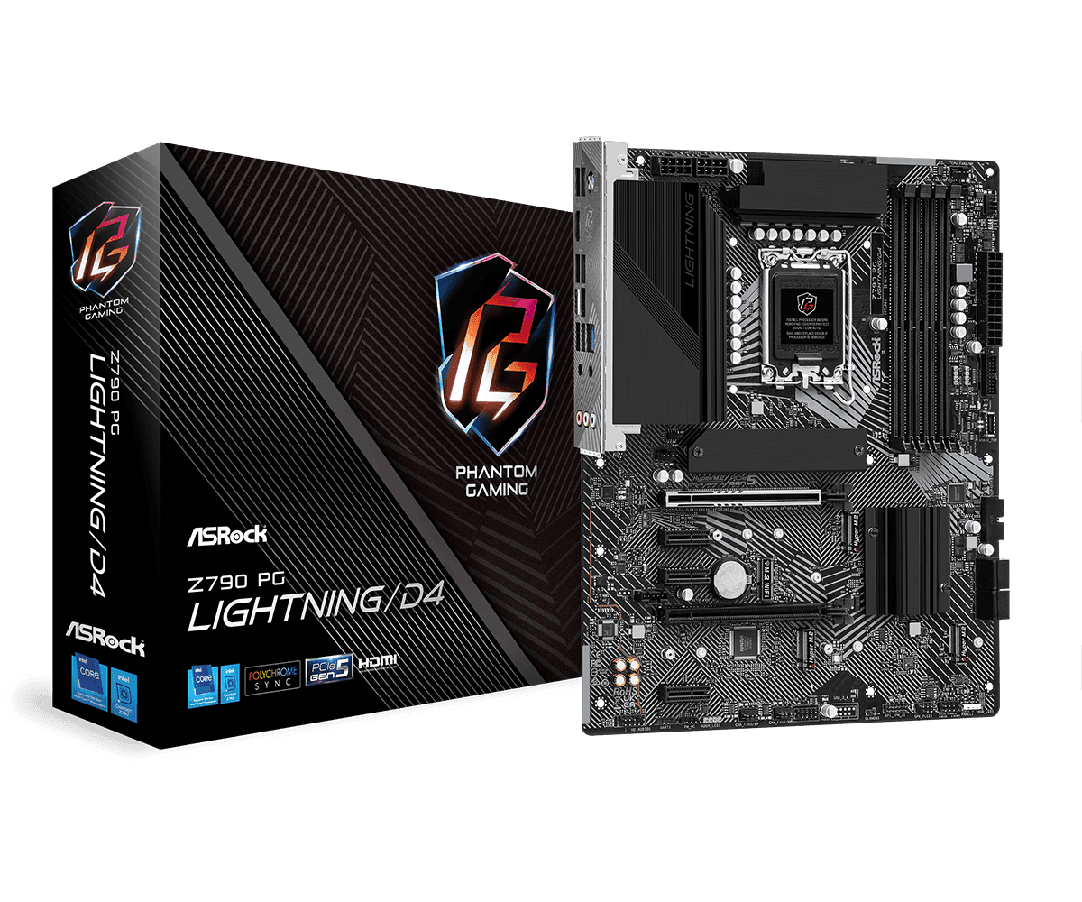 Placa de baza ASRock Z790 PG Lightning D4, Socket 1700,