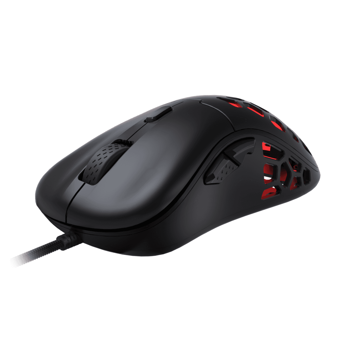 Mouse AOC GM510B, ergonomic, USB 2.0, 16000DPI, 6 butoane, RGB, - 2