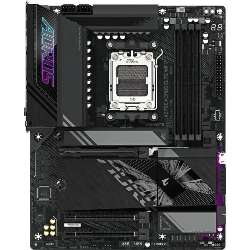Placa de baza Gigabyte X870E AORUS ELITE WIFI7, Socket AM5, - 2