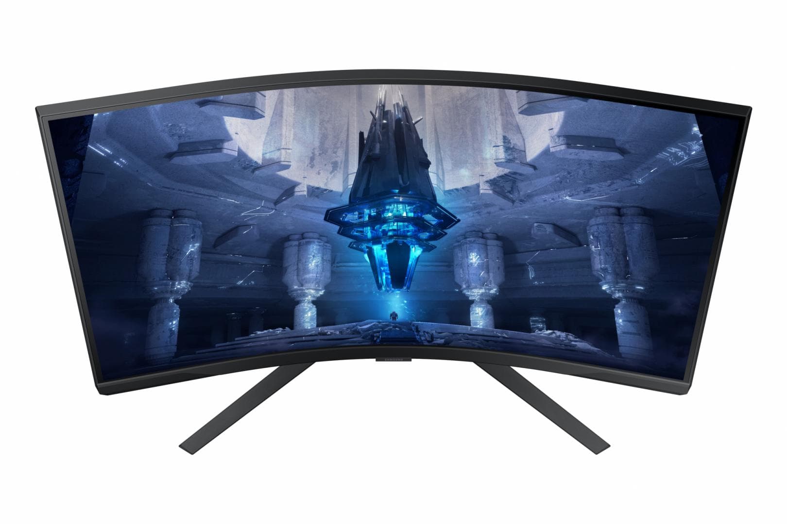Monitor Samsung 32" LS32BG750NPXEN, Curvature: 1000R, Diagonal (inch): 32, Diagonal - 12