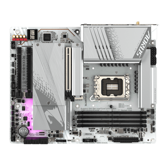 Placa de baza Gigabyte Z790 AORUS ELITE AX ICE, Socket - 2
