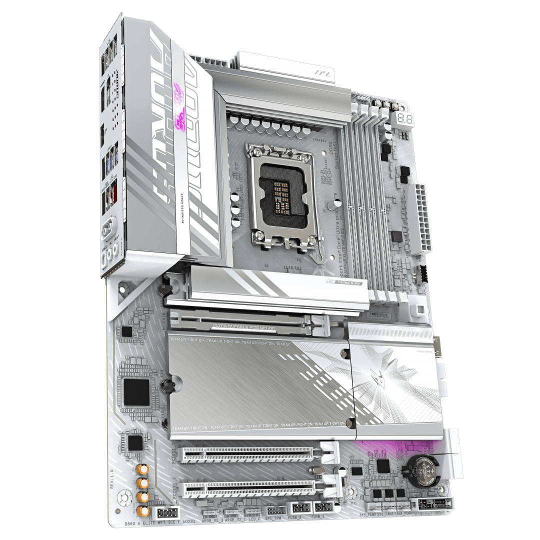 Placa de baza Gigabyte B860 AORUS ELITE WIFI7 ICE, Socket - 3