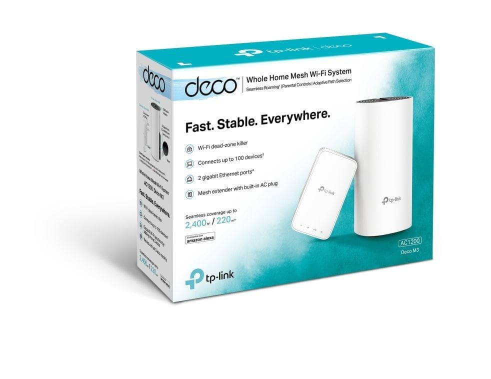 TP-Link Sistem Mesh gigabit Wi-Fi pentru întreaga casă AC1200, DECO - 2