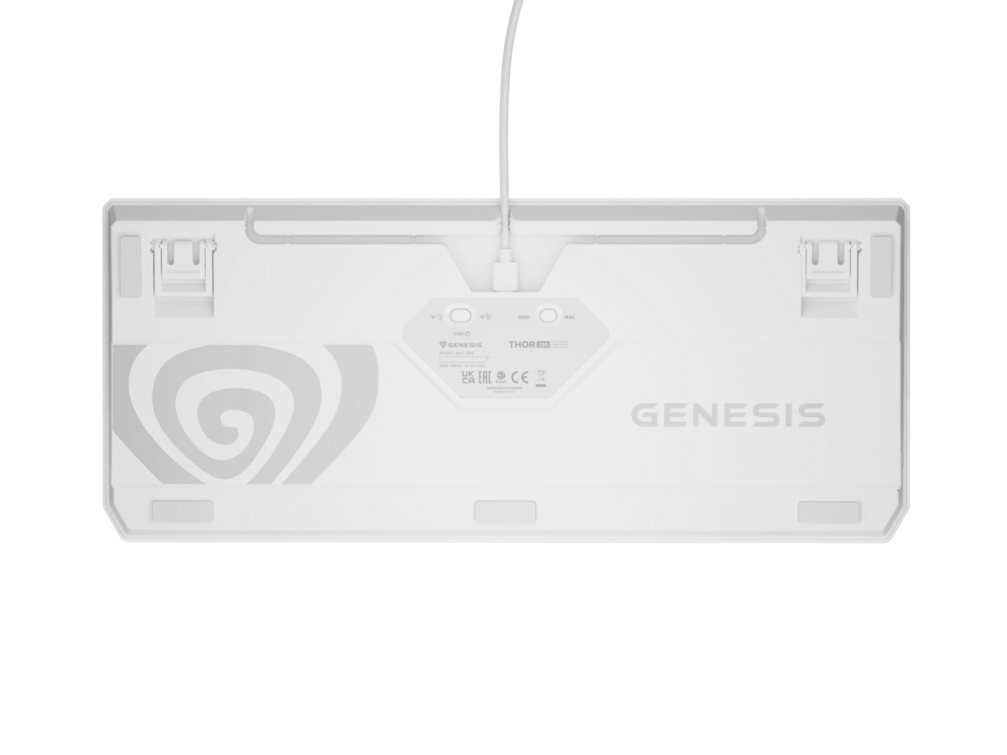 Tastatura gaming mecanica wireless Genesis Thor 230 TKL, iluminare RGB, - 19