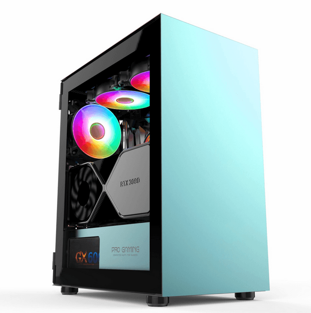 Carcasa PRO GAMING MYRMIDON, Mini Tower, Verde