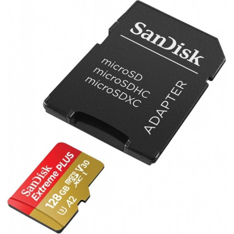 Card de Memorie MicroSDXC SanDisk Extreme PLUS, 128GB, Clasa 10, - 2