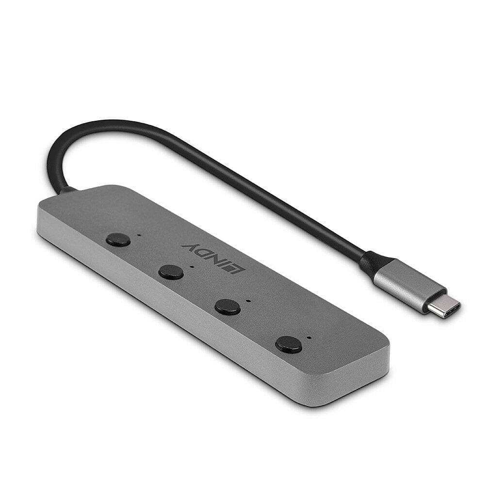 Hub Lindy cu 4 porturi USB 3.2 Gen, - 2