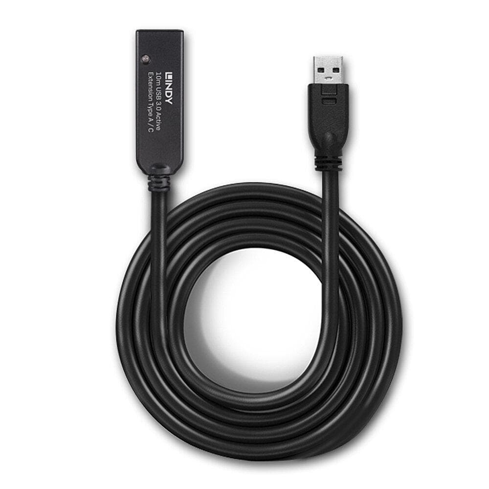 Cablu Lindy 10m USB 3.0 Act. Extension USB A to - 2