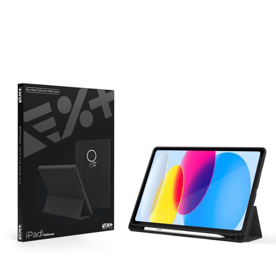 Next One Rollcase for iPad 10.9inch (10th Gen) - Black - 3