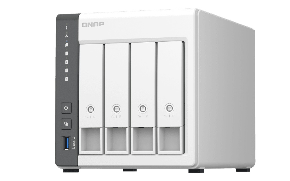 NAS QNAP 433 4-Bay, CPU ARM 2.0GHz Quad core, RAM