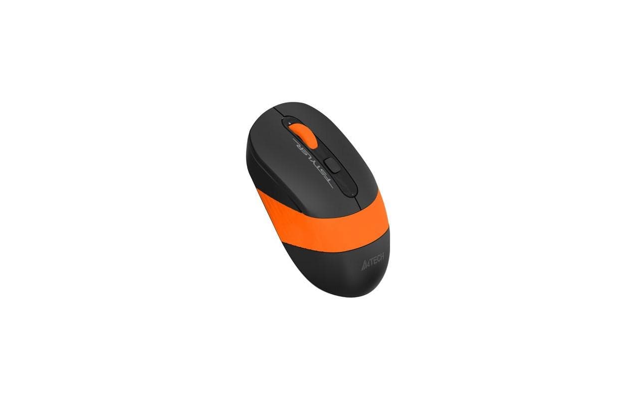 Mouse A4tech, gaming, wireless, optic, 2000 dpi, negru / portocaliu - 3