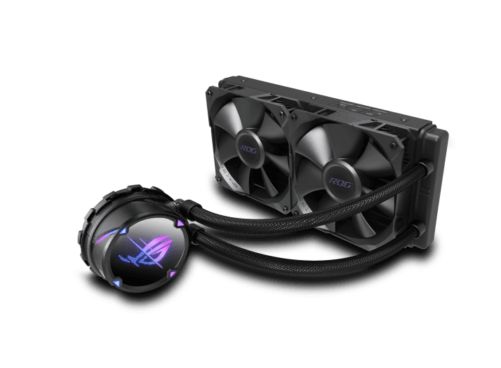 Cooler Procesor ASUS ROG Strix LC II 240 NEGRU