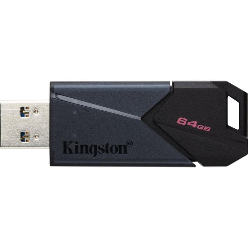 Memorie USB Kingston Exodia Onyx 64 GB, USB 3.2, Negru