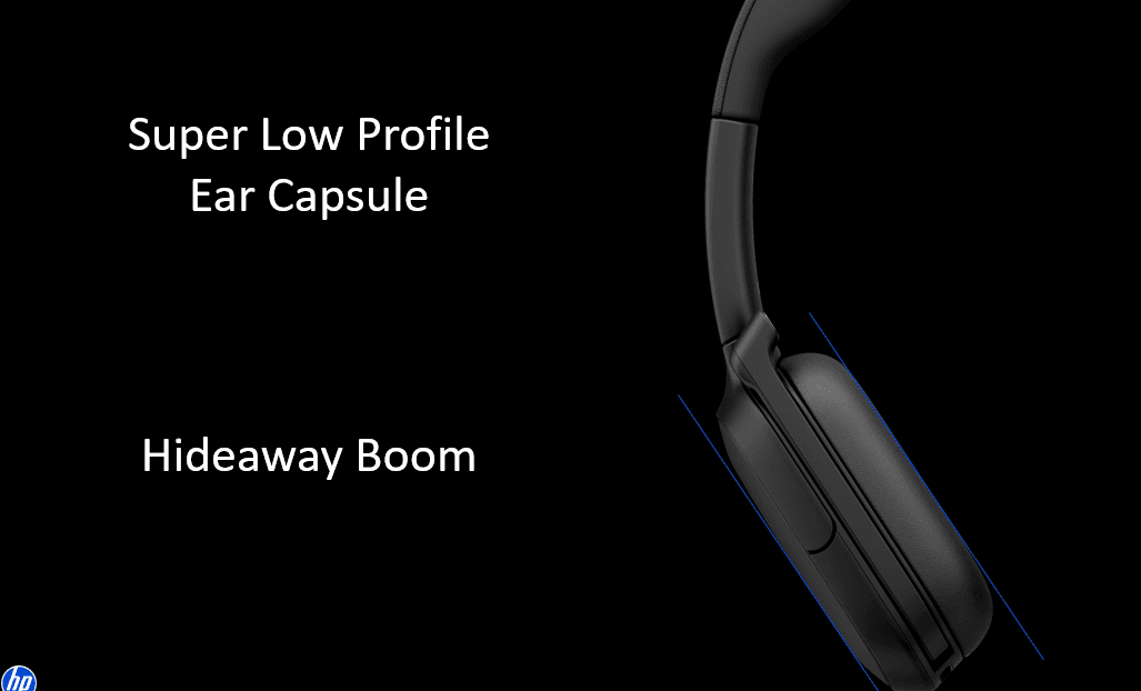 Casti Head-band HP Focus 625, Wireless - 3