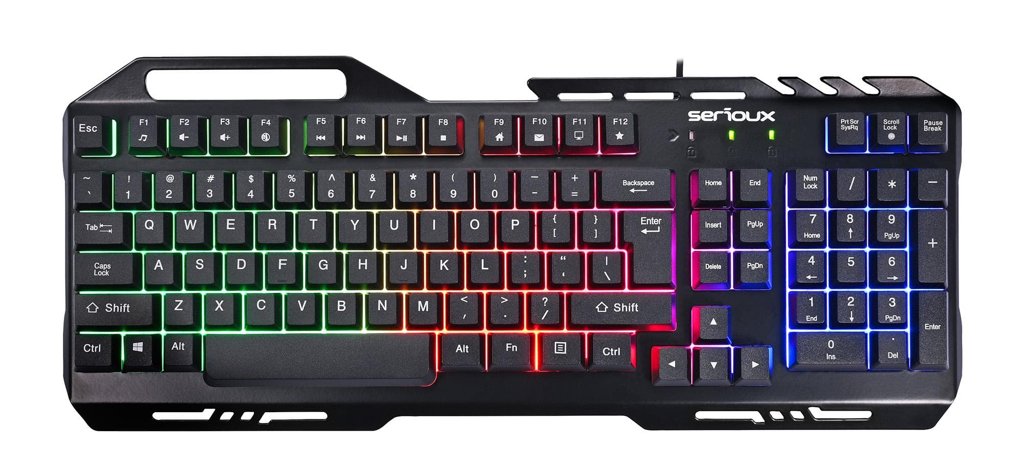 Kit Gaming Serioux Tobis 3 in 1, Tastatura de gaming, - 6
