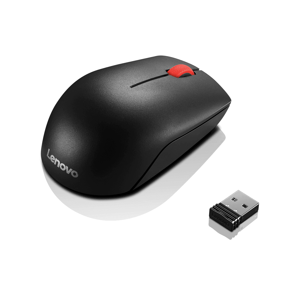 Mouse Lenovo Essential Compact Wireless Mouse, Black