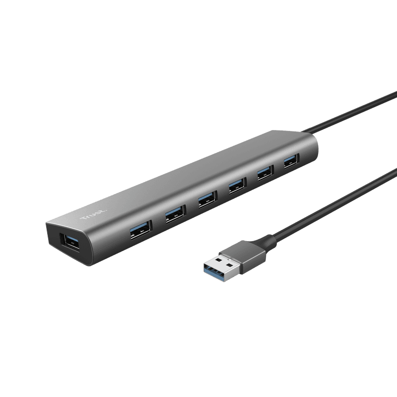 Hub Trust Halyx , 7 porturi USB 3.2 Gen 1, - 3