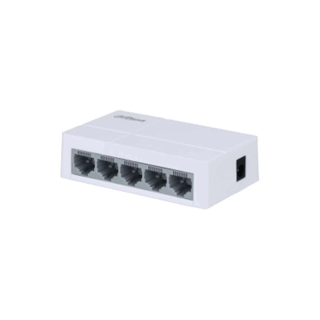 DAHUA 5 PORT UNMANAGED SWITCH PFS3005-5ET-L-V2, Interffata: 5 x 100Mbps, - 3