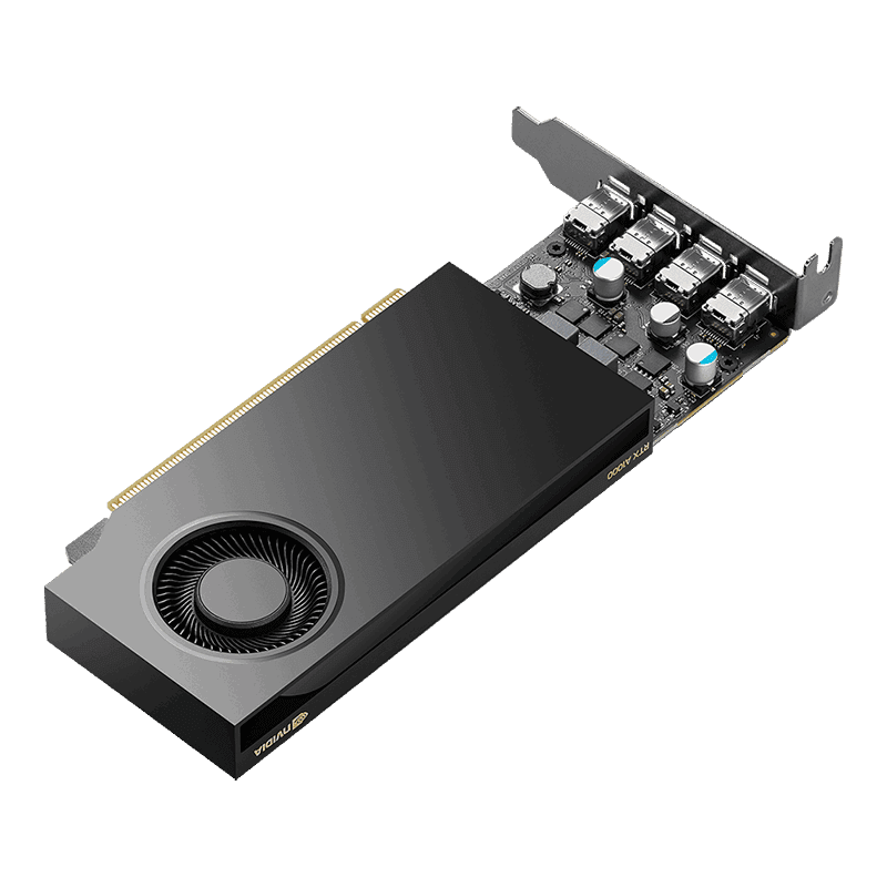 Placa video PNY RTX A1000, 8GB GDDR6, PCI Express 4.0, - 2